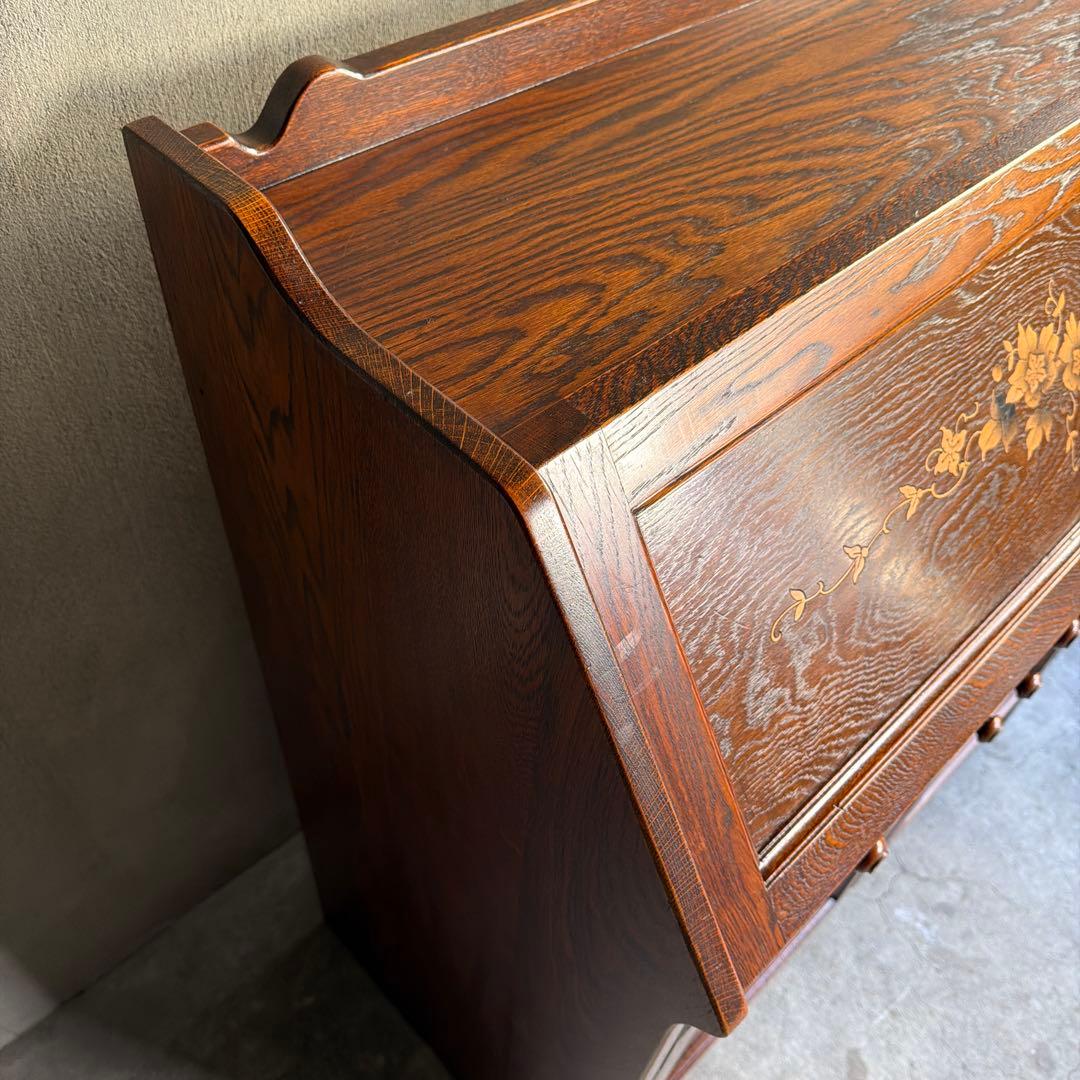 美品　三越　Brugge ブルージュ　ライティングデスク　ライティングビューロー