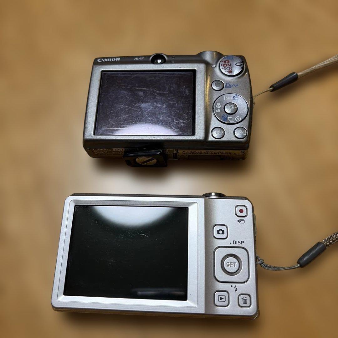 ジャンク２台　EXLIM EX-Z27　＆　IXY pc1209