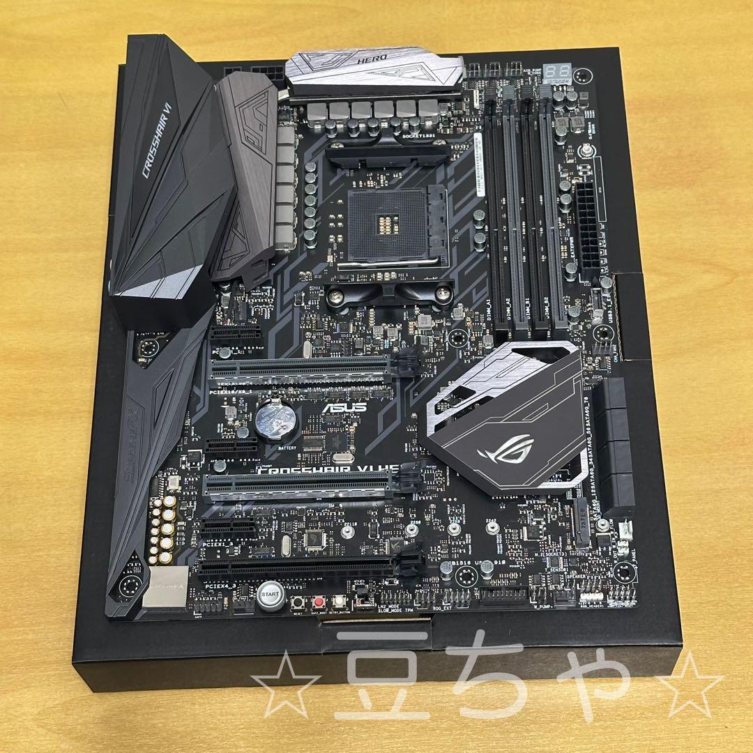 マザーボード ASUS ROG CROSSHAIR VI HERO X370 AM4 ATX