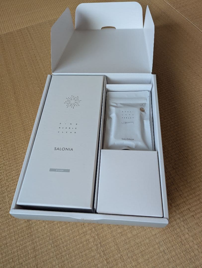 SALONIA シルバー シャワーヘッド