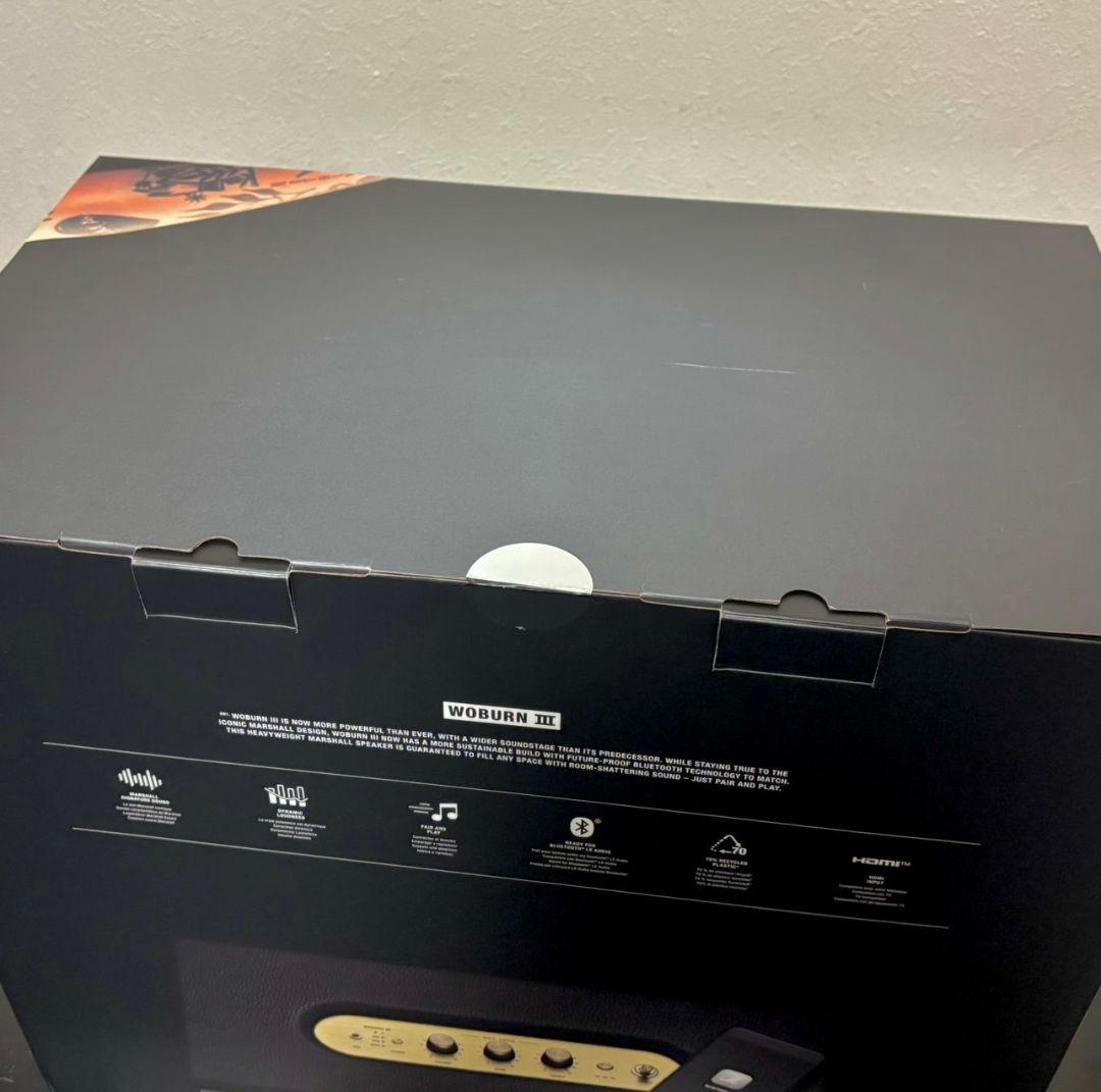 スピーカー・ウーファー Marshall Woburn III Black