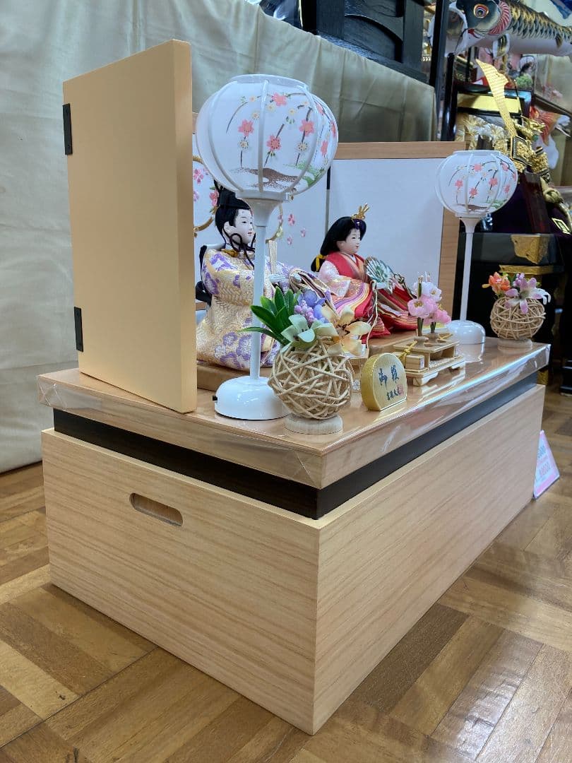 【展示品限り】雛人形　収納飾り　※閉店セール　28