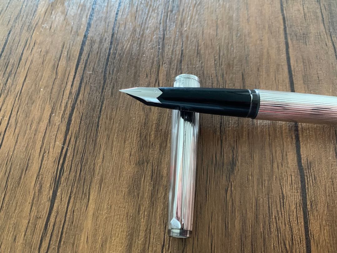 MONTBLANC（モンブラン）1266万年筆スターリングシルバー18Kペン先