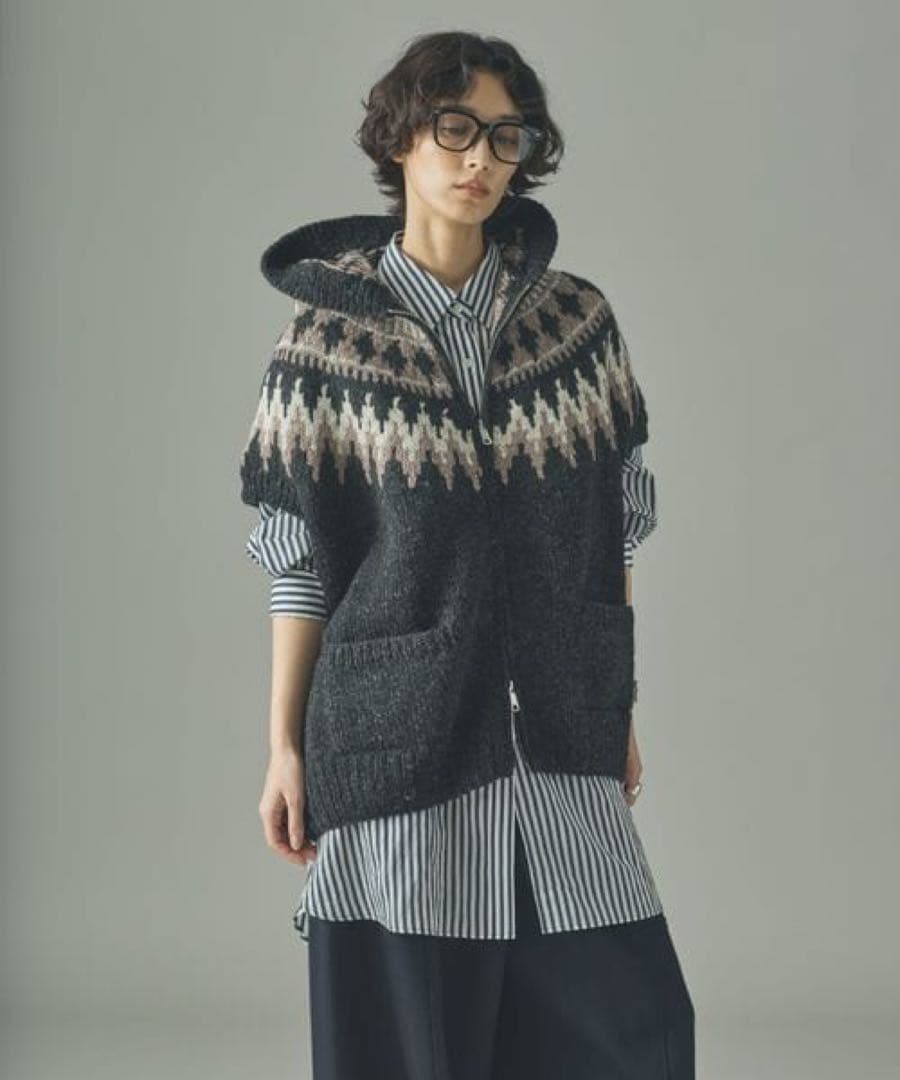 Curensology ノルディックフードベスト美品