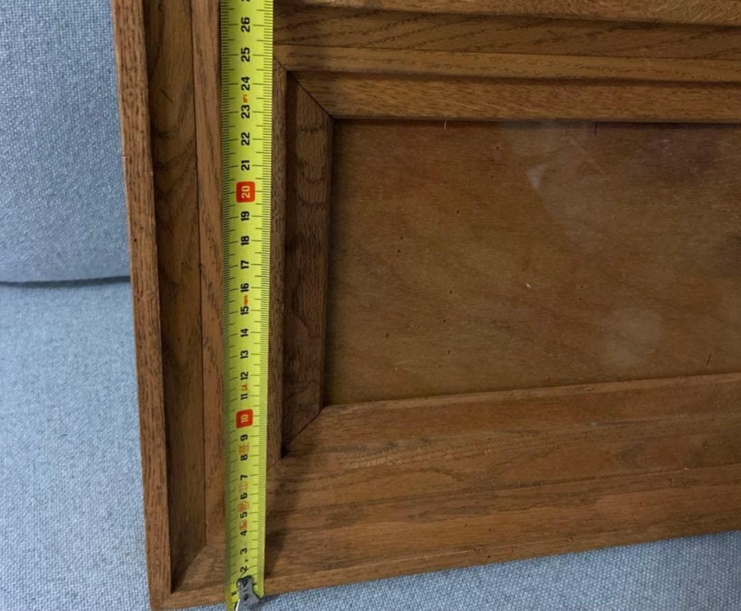 アメリカ ビンテージ オーク 楢 無垢材 フォトフレーム　 写真立て 額　USA