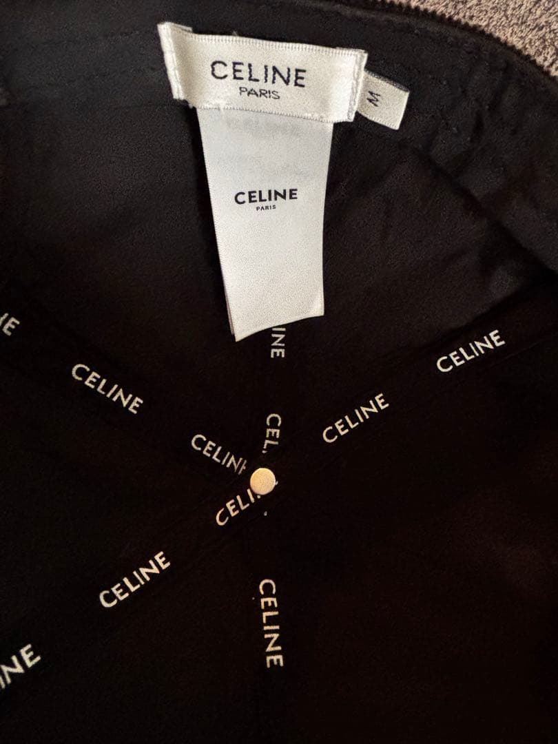 CELINE ブラックキャップ