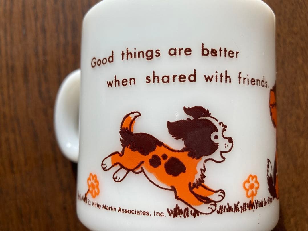 ヘーゼルアトラス　デイジー　動物　マグ　4つ　セット