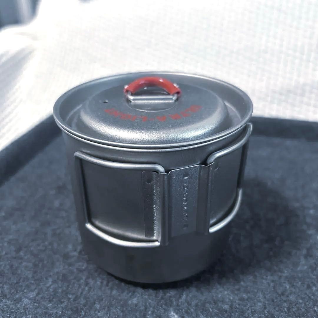 【未使用】EVERNEW チタンマグポット500 ULTRA-LIGHT