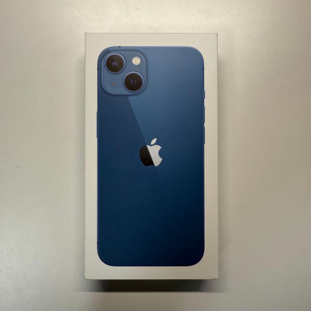 新品未開封iPhone 13 128GB ブルー SIMフリー 純正ケース付き