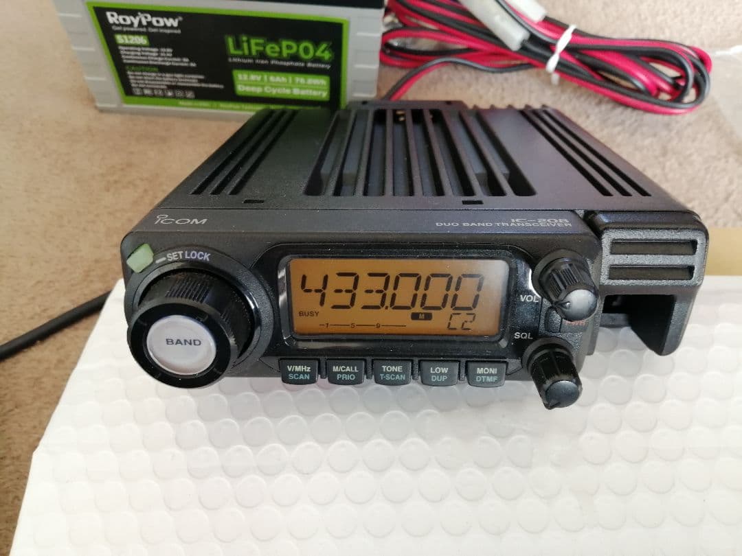 アイコム ICOM IC-208 144MHz, 430MHz 無線機