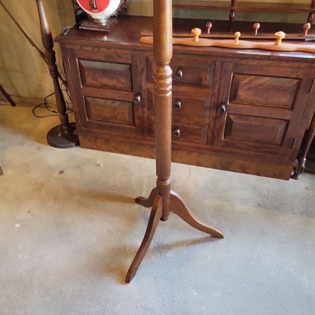 レトロ　ヴィンテージ木製 ポールハンガー コートハンガー