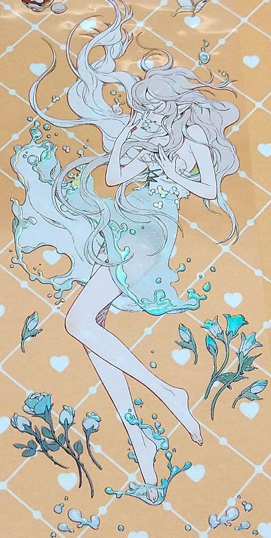 ✩のこり２✩J1038＃荒森精灵(炫彩)鲸落印象切り売り海外人物マステ女の子