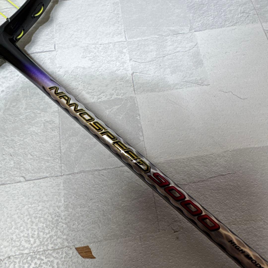 B074 YONEX NANOSPEED 9000 バドミントンラケット