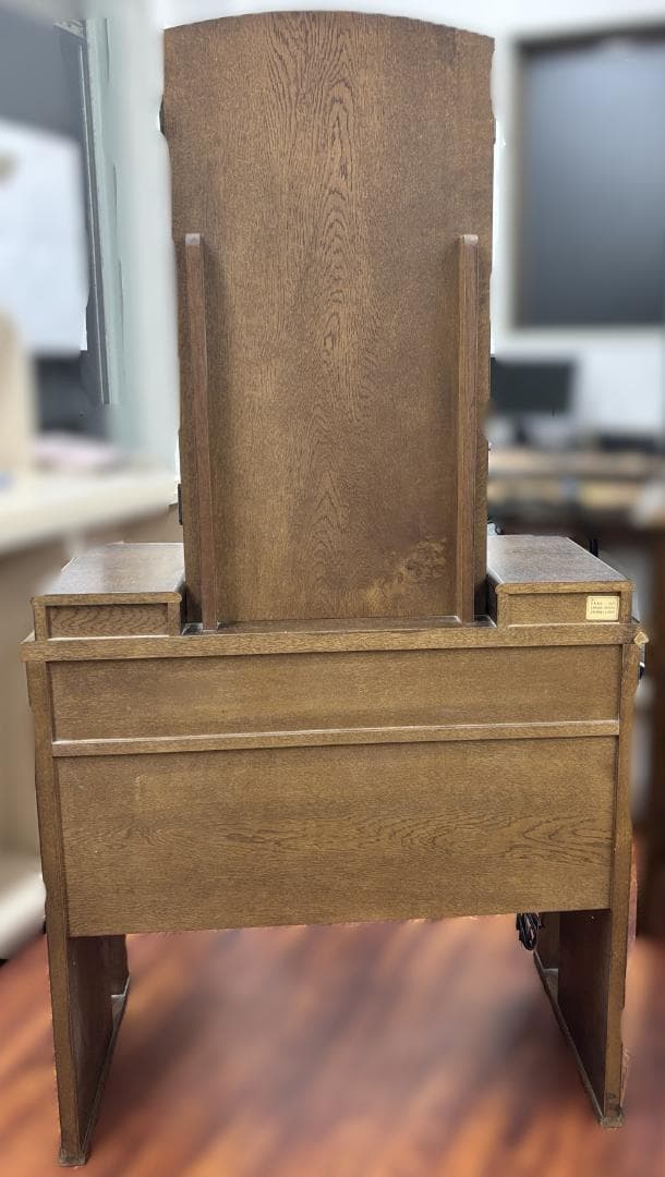 3面鏡 鏡台 ドレッサー レトロ 日本板ガラス コンセントあり ノンブランド