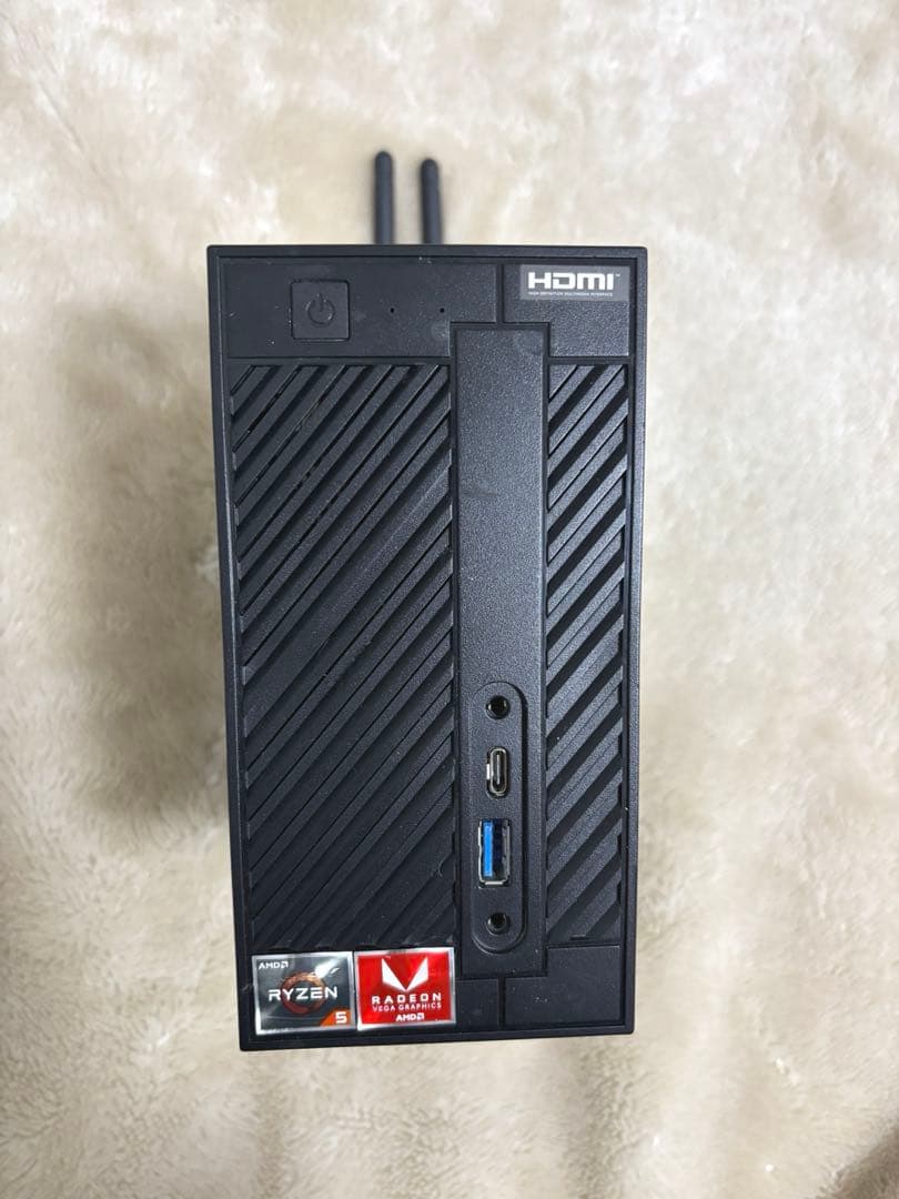ジャンクDeskMini A300 Ryzen 5 NoctuaファンSSDなし