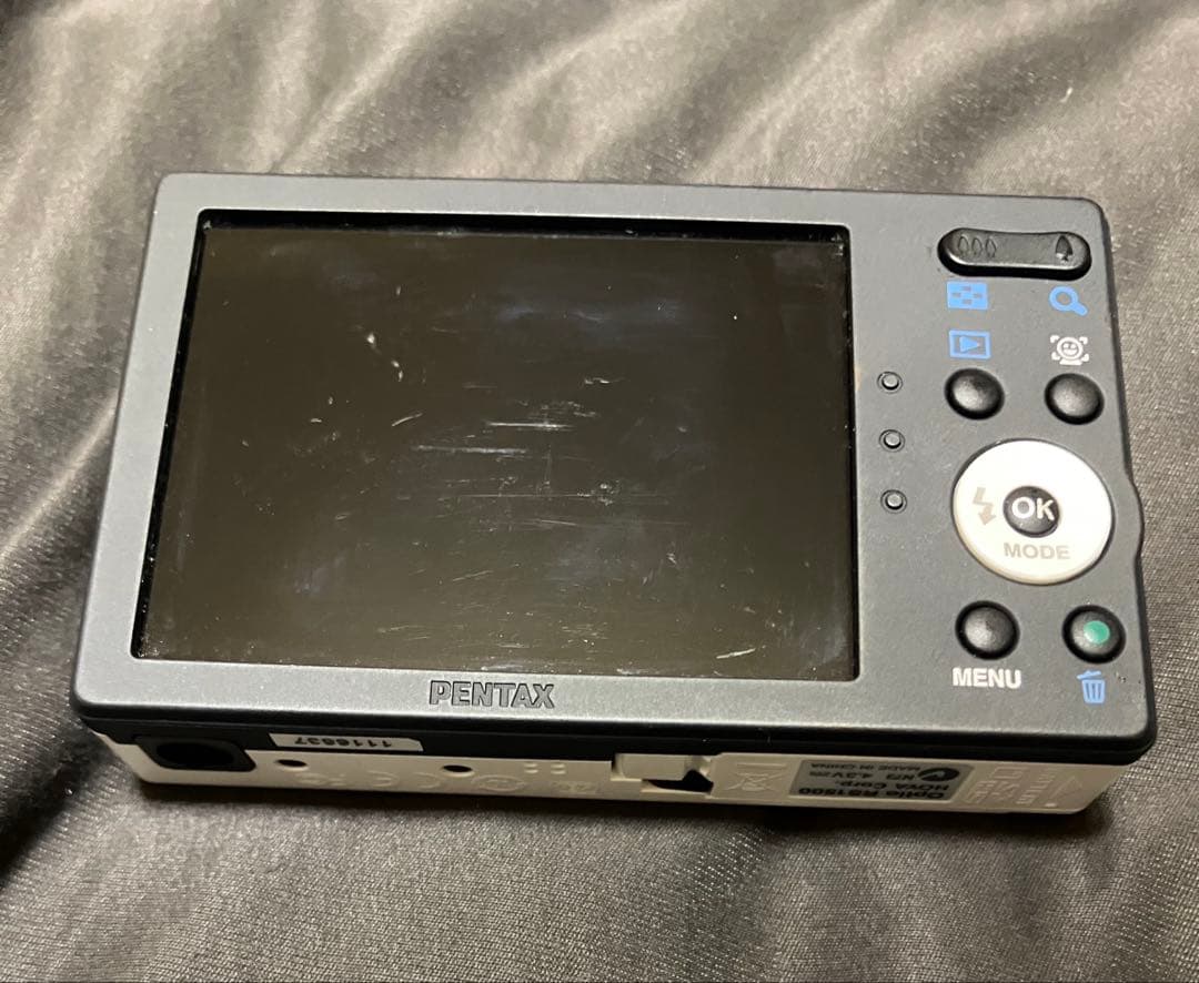 PENTAX Optio RS1500 パールホワイト フルセット 動作確認済み
