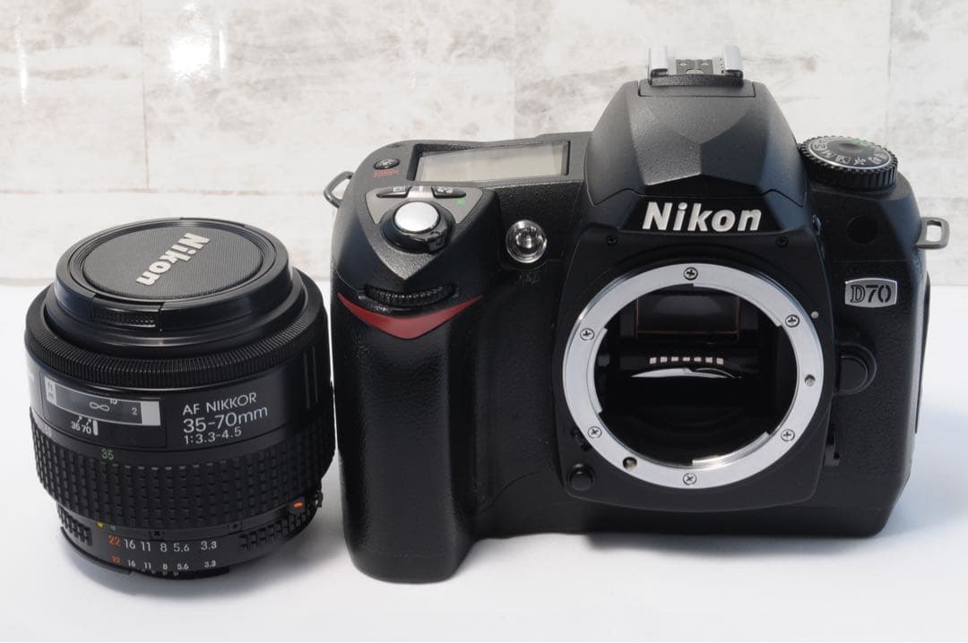 ⭐️お手軽⭐️Nikon D70 AF35-70mm デジタル一眼レフ　CFカード