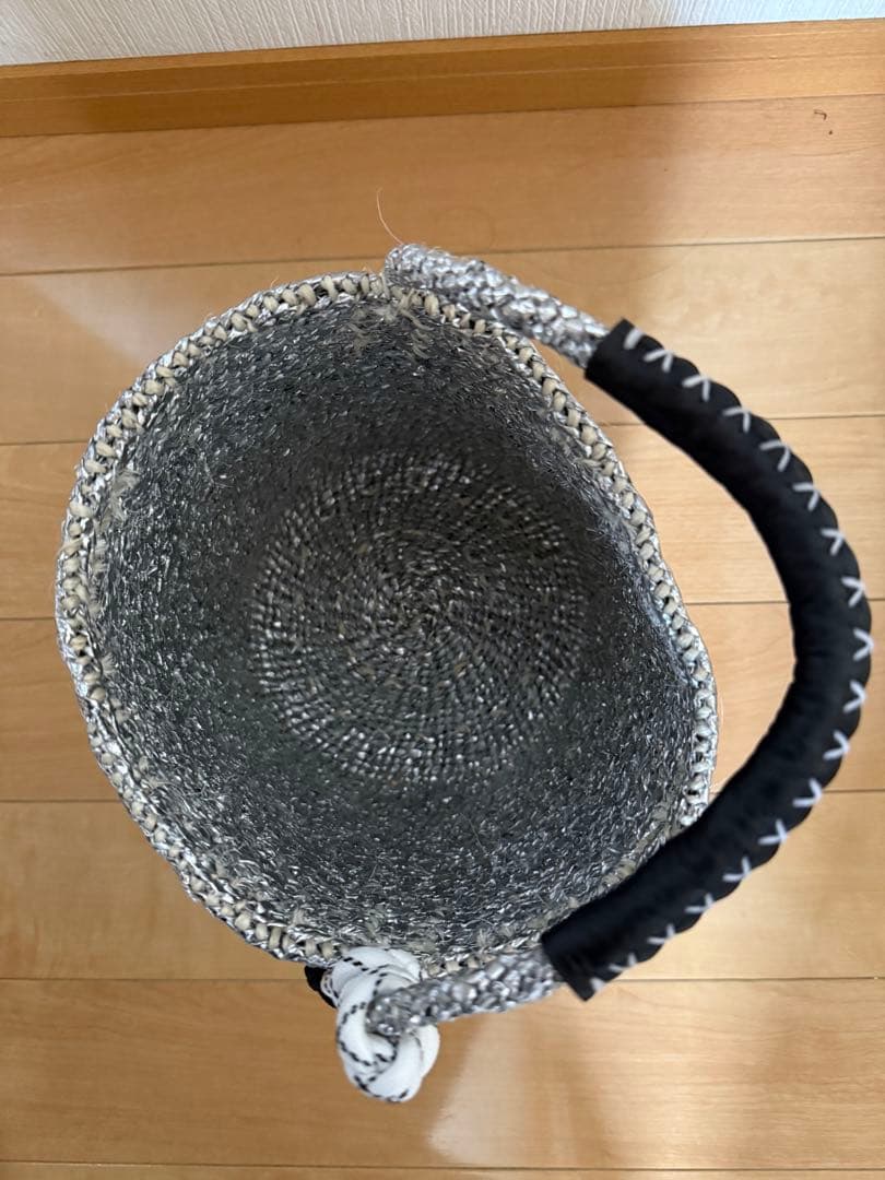 meong blue カゴバック