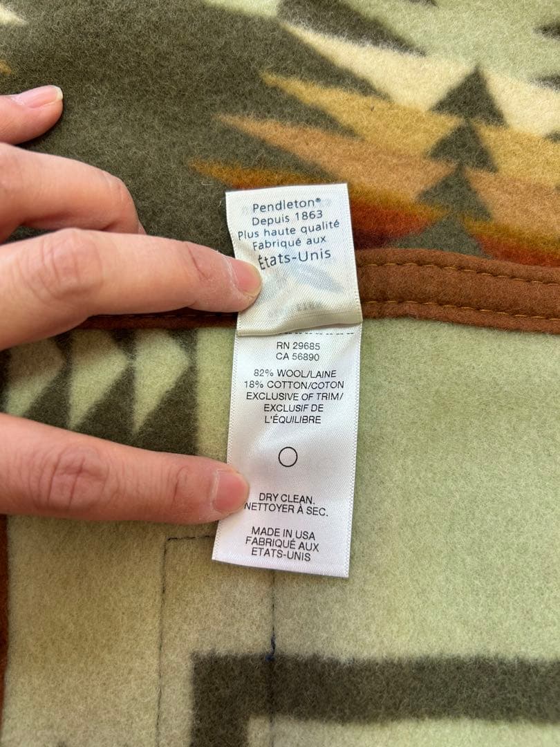 アウトドア寝具 Pendleton Beaver State Indian Blanket