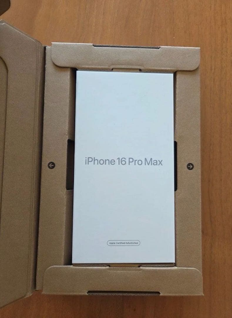 iPhone16 Pro Max ブラックチタニウム 256GB 未開封