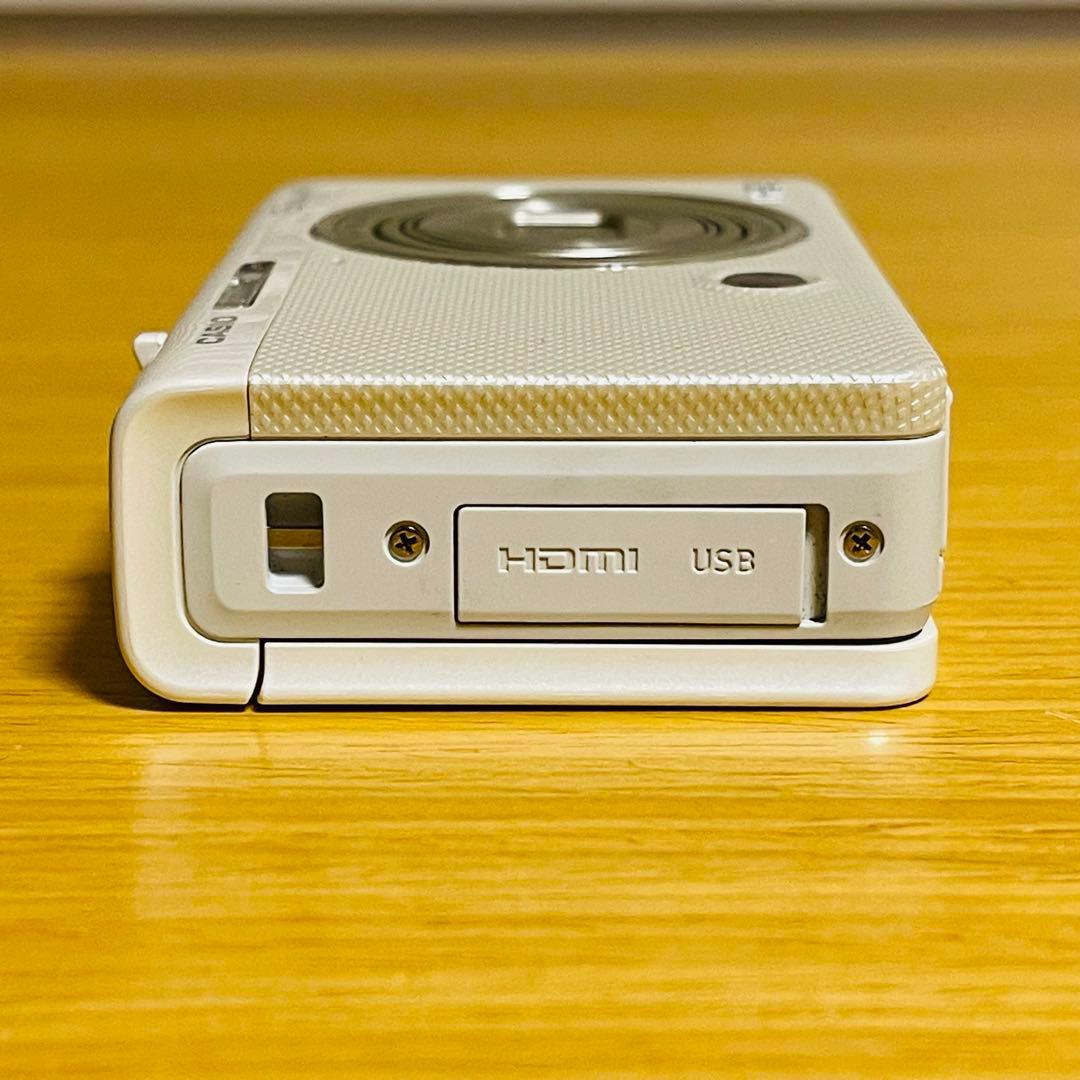 【♡hrm♡プロフ必読】カシオ EXILIM EX-ZR70WE ホワイト