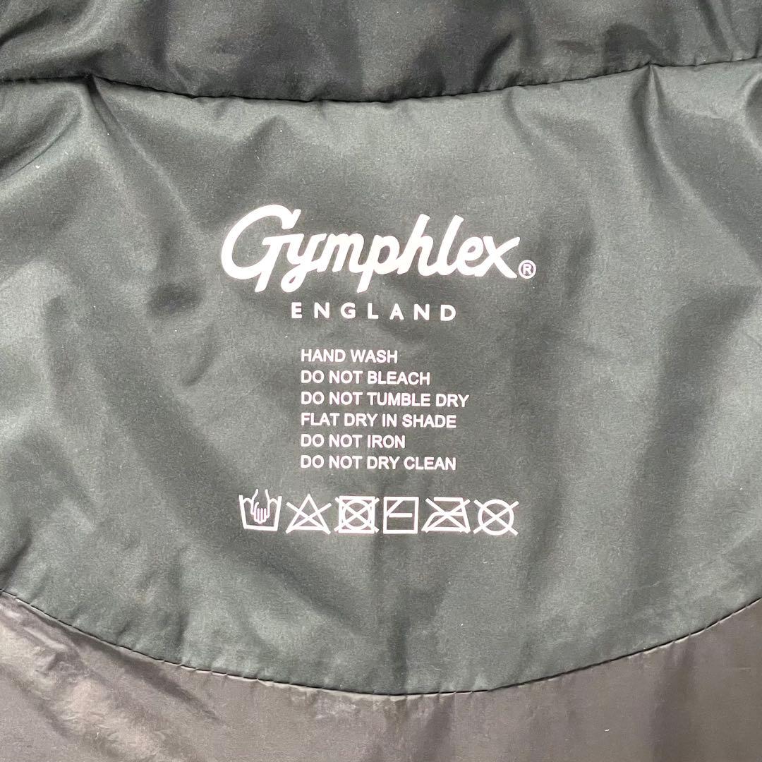 未使用タグ付き！L！Gymphlex ポリエステル スタンドカラージャケット