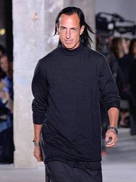 カシミア100% モックネック ニット ブラック FOREVER