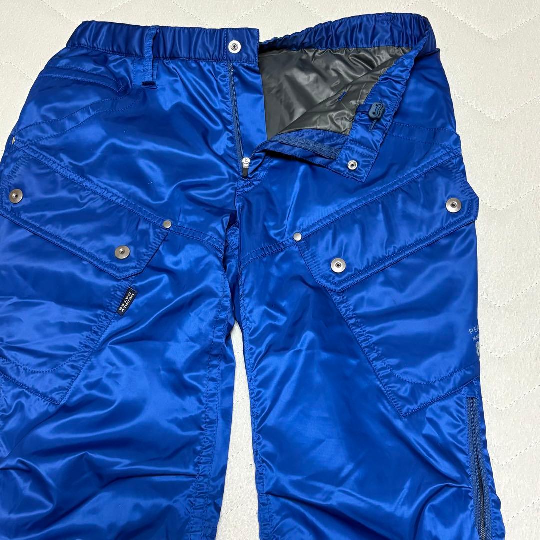 美品‼️パーリーゲイツ　ナイロン中綿パンツ　サイズ2 レディース　L 暖パン