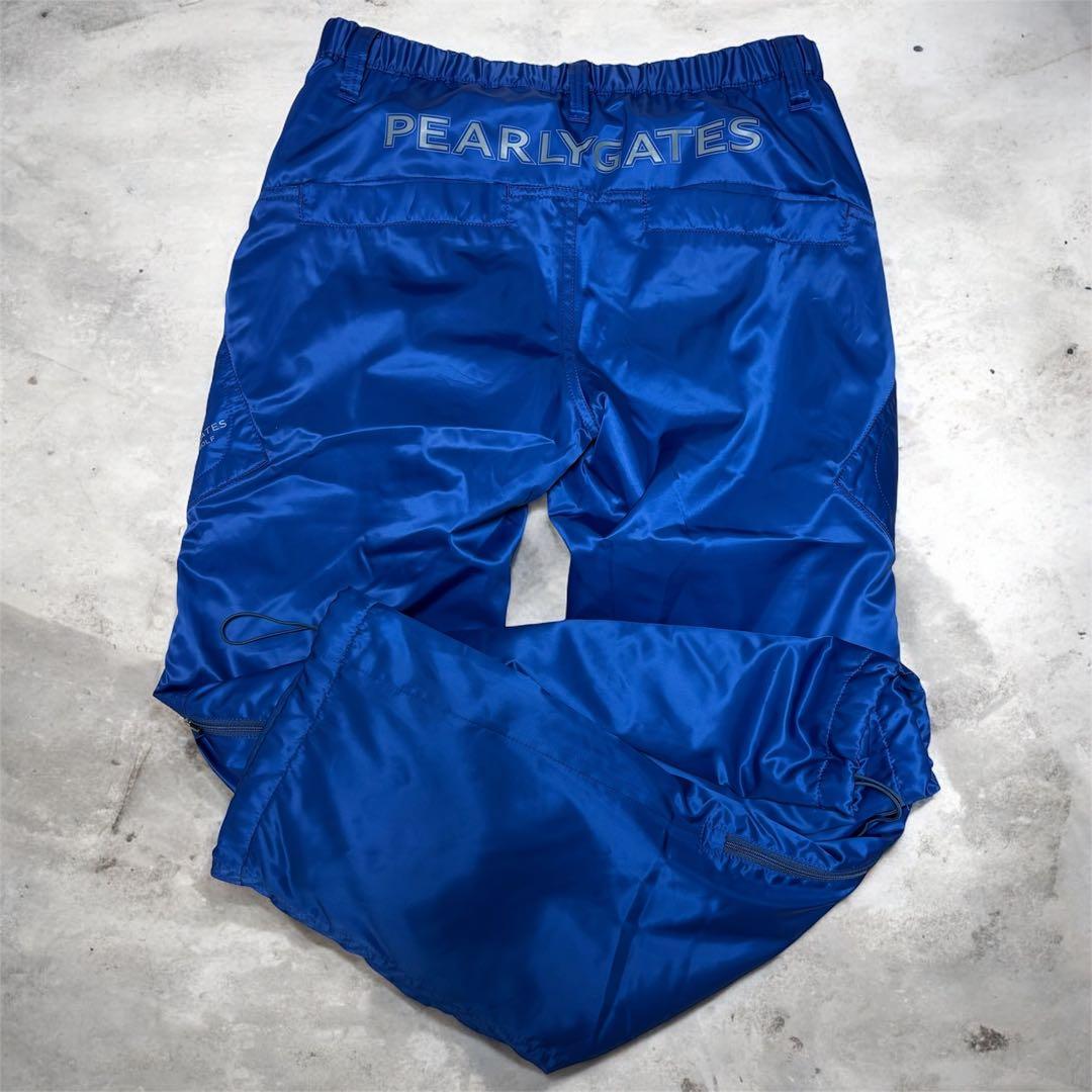 美品‼️パーリーゲイツ　ナイロン中綿パンツ　サイズ2 レディース　L 暖パン