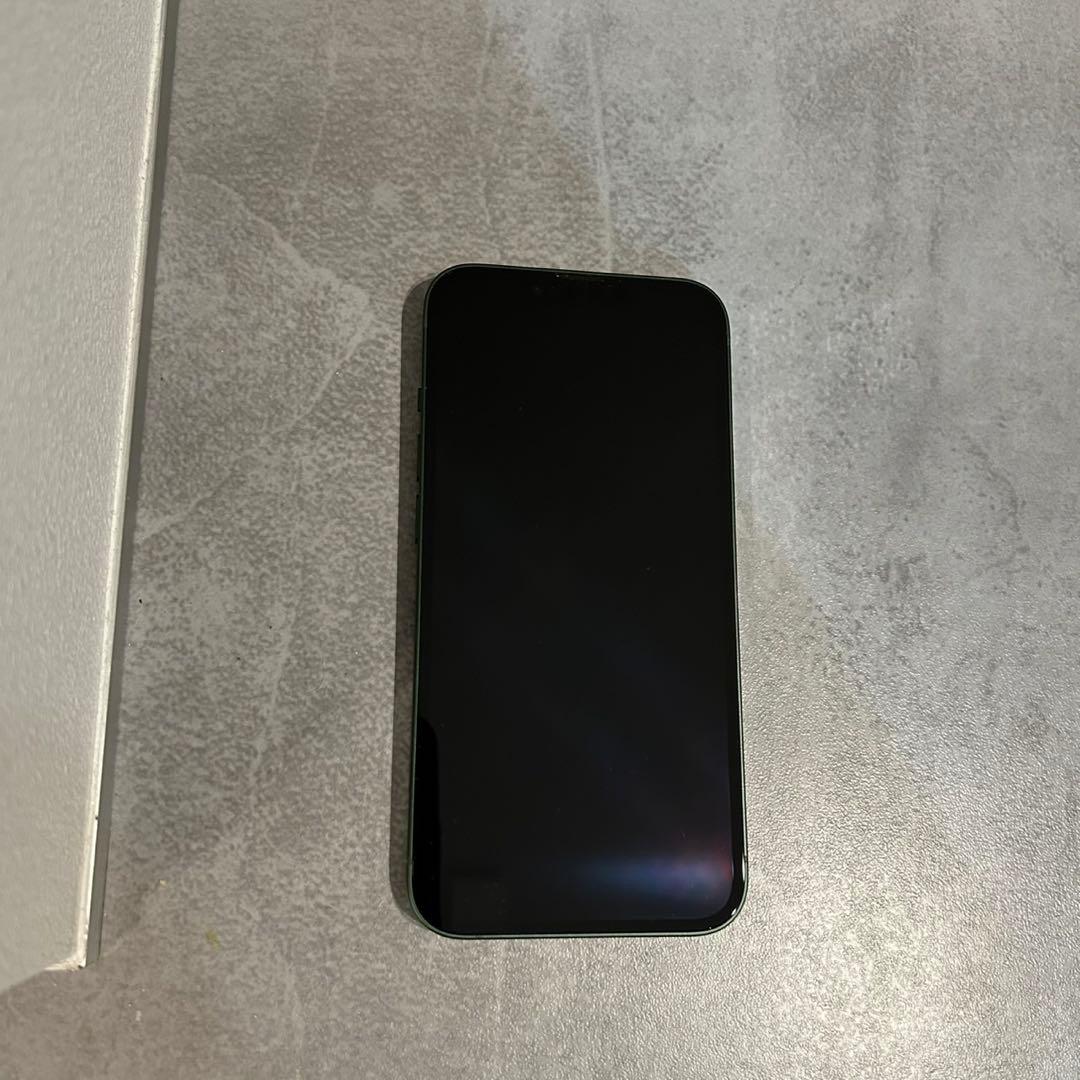 (美品) iPhone 13 128GB グリーン SIMフリー