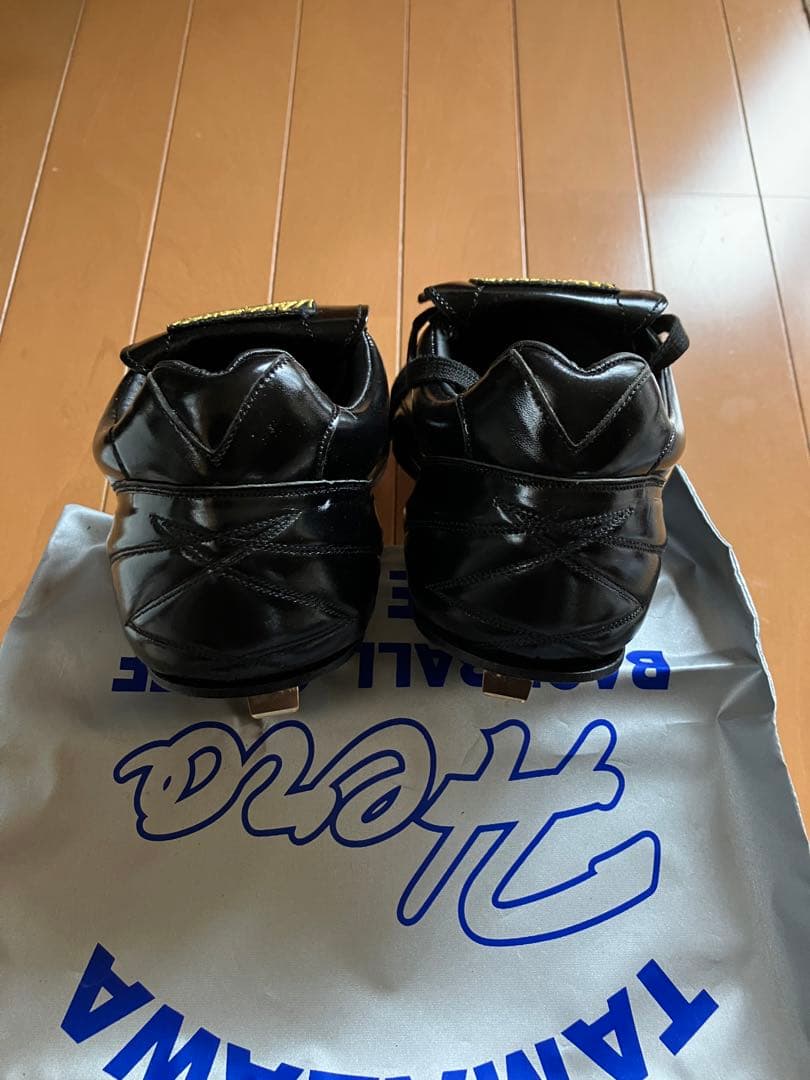 タマザワ 玉澤 野球スパイク 革底金具式 最高級野手用 26.5cm