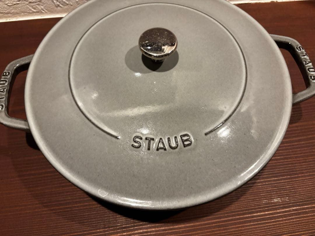 ストウブ　STAUB ブレイザー　ソテーパン　28cm グレー　フライパン