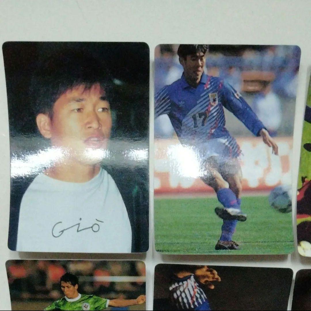 サッカー Jリーグ カード 日本代表 三浦知良 福田正博 ビスマルク ジーコ