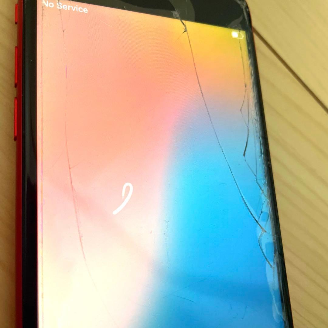 iPhone SE2 SIMフリー　128GB 画面割れジャンク