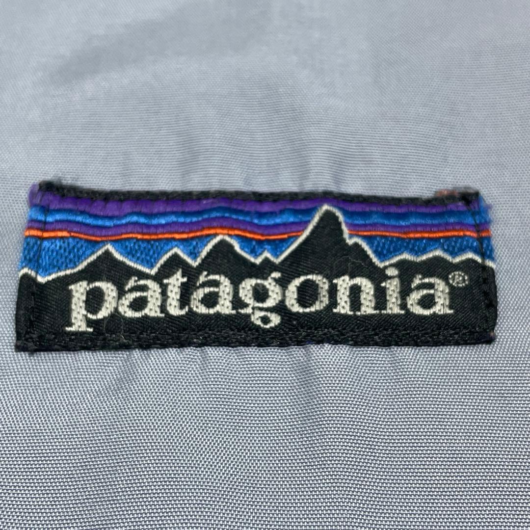 h*c様 パタゴニア シェルドシンチラジャケット デカタグ ブルーグレー