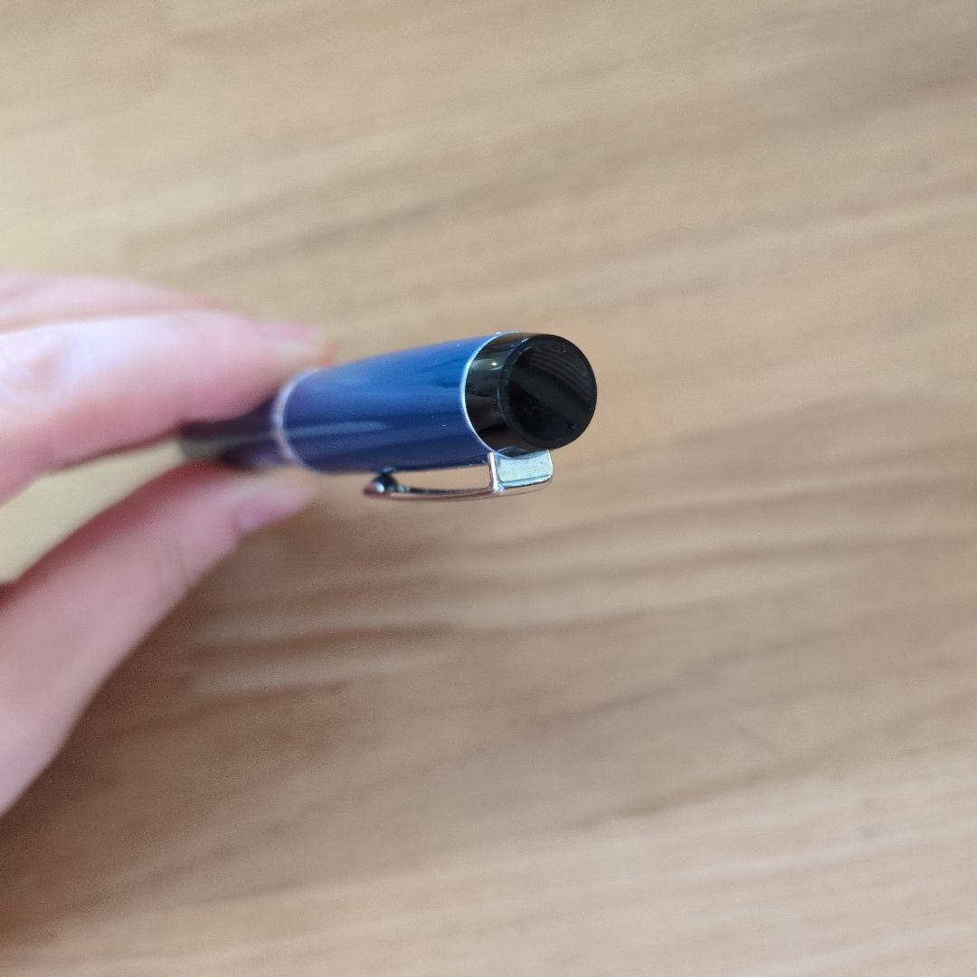 PILOT　万年筆　カスタムヘリテイジ91 F　細字　ダークブルー