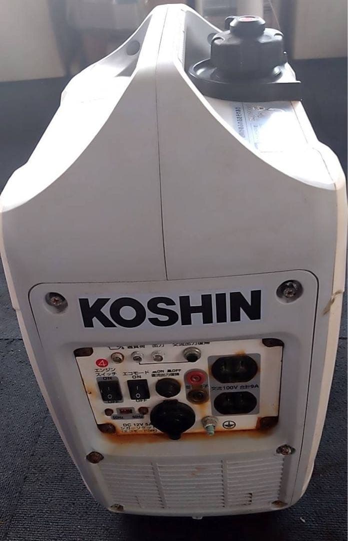 KOSHIN　インバーター発電機　GV-9SE　≪ジャンク品≫