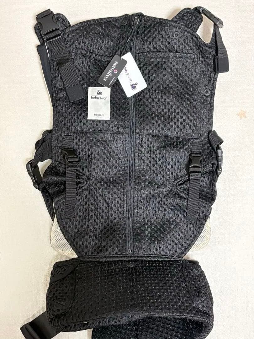 【タグ付き極美品】 べべスワン　抱っこ紐　bebe swan