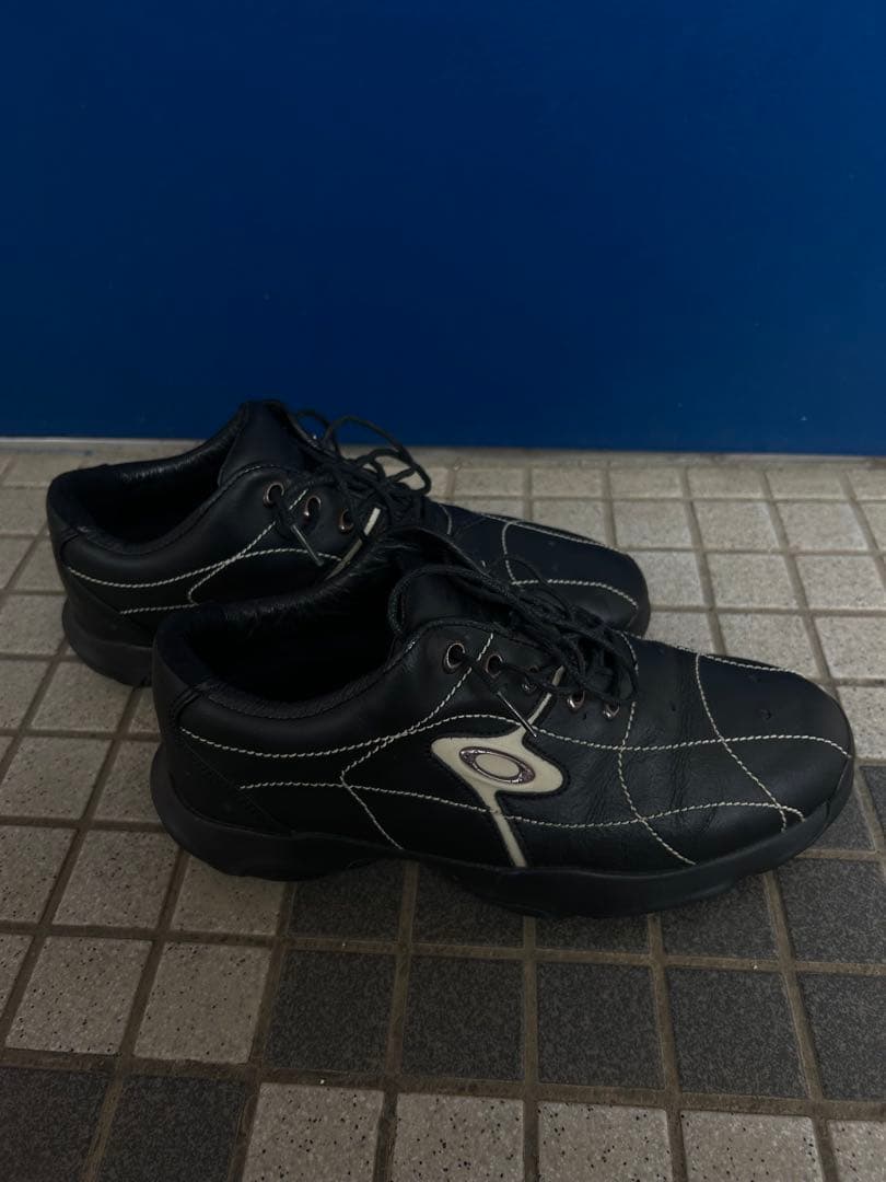 OAKLEY BOW TYE WIDE オークリー レザーシューズ スニーカー