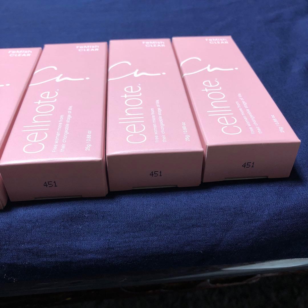 セルノートフェミッシュクリア薬用ホワイトニングゲル6個