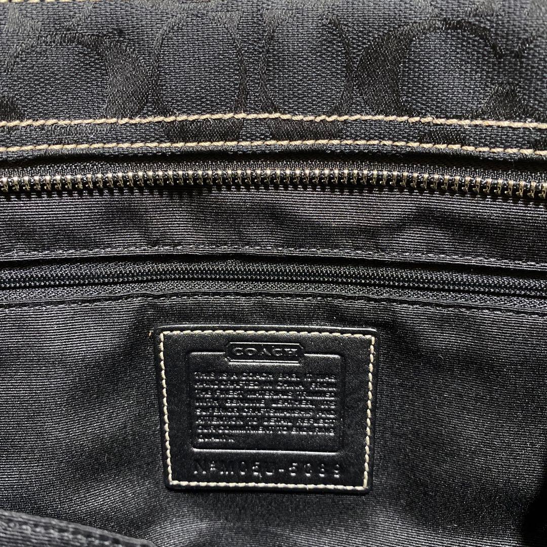 COACH コーチ　トートバッグ　ハンドバッグ　ブラック