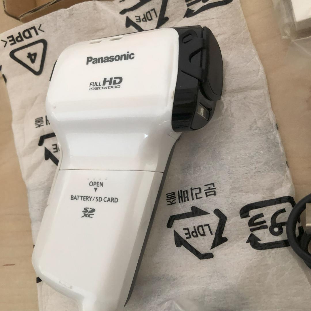 パナソニック デジタルムービーカメラ HX-DC1 HX-DC1-W