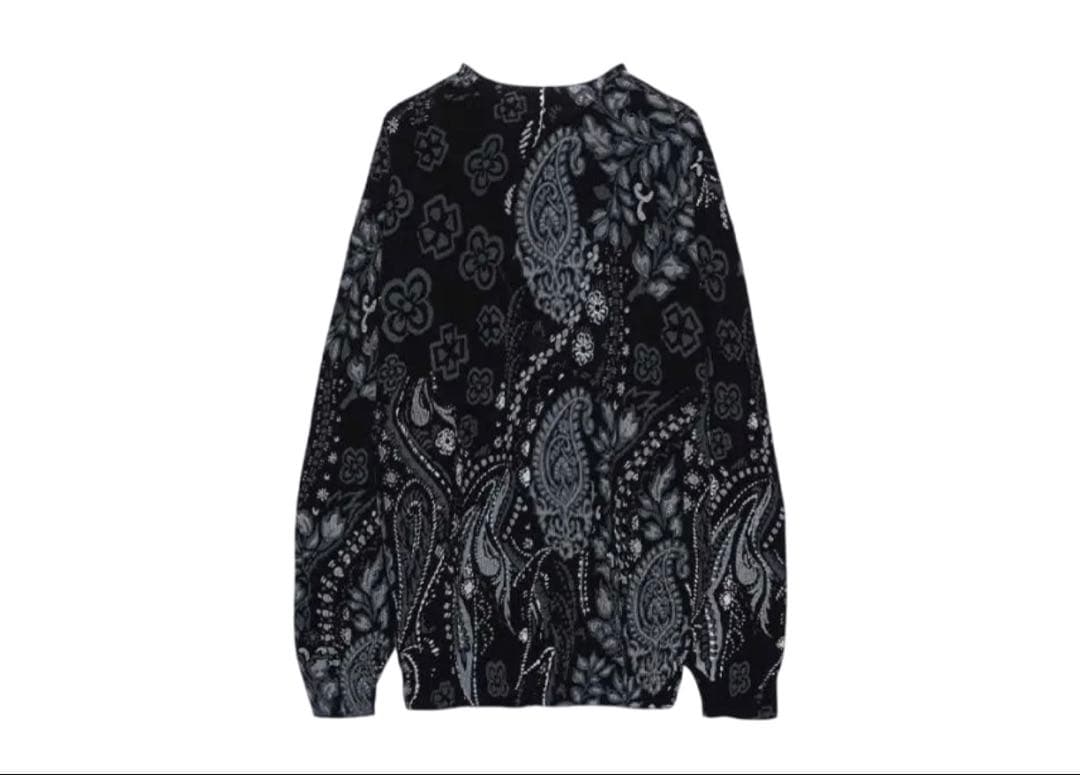 トップス Supreme Printed Paisley Sweater \"Black\"