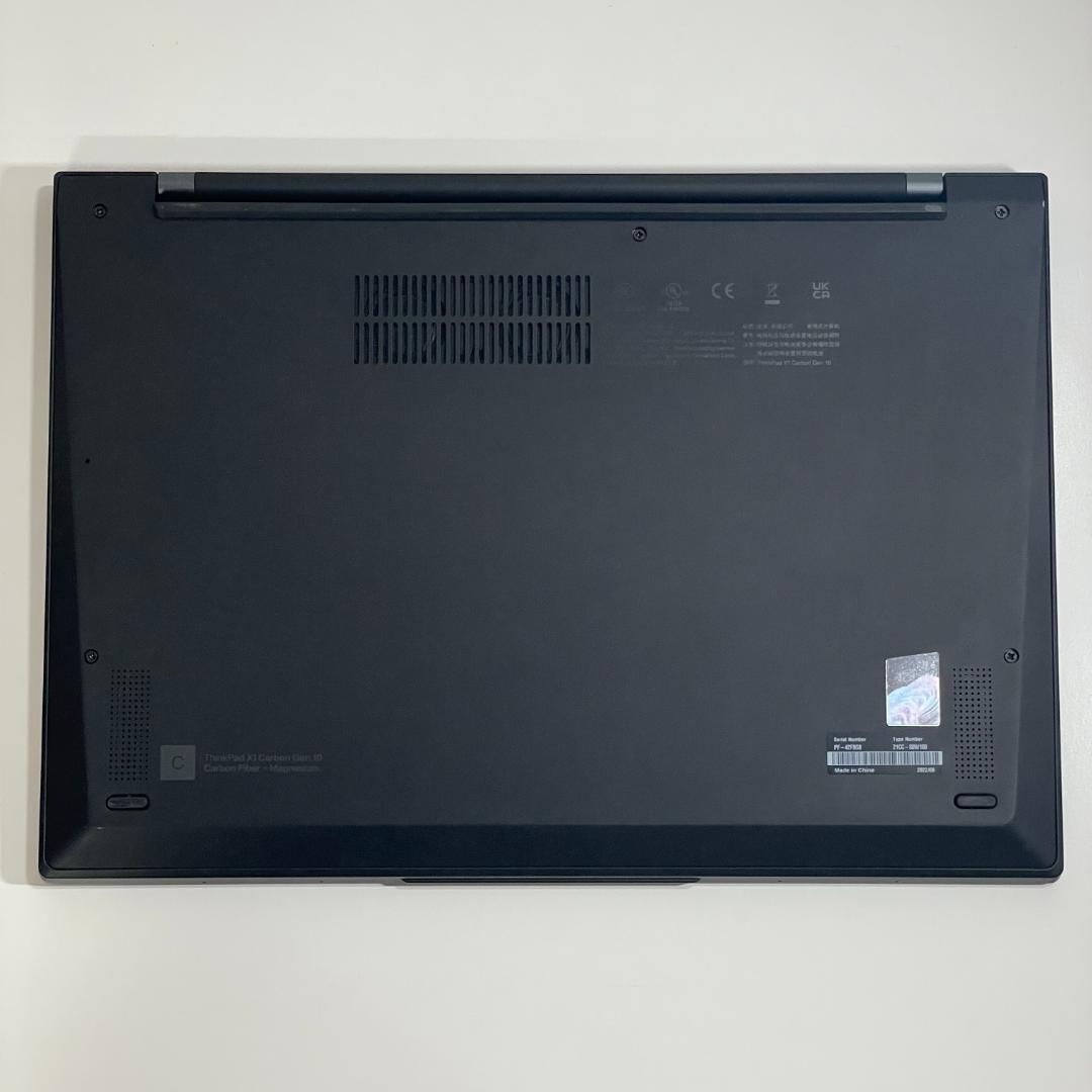 第12世代i5 ThinkPad X1 Carbon Gen10 バッテリー◎