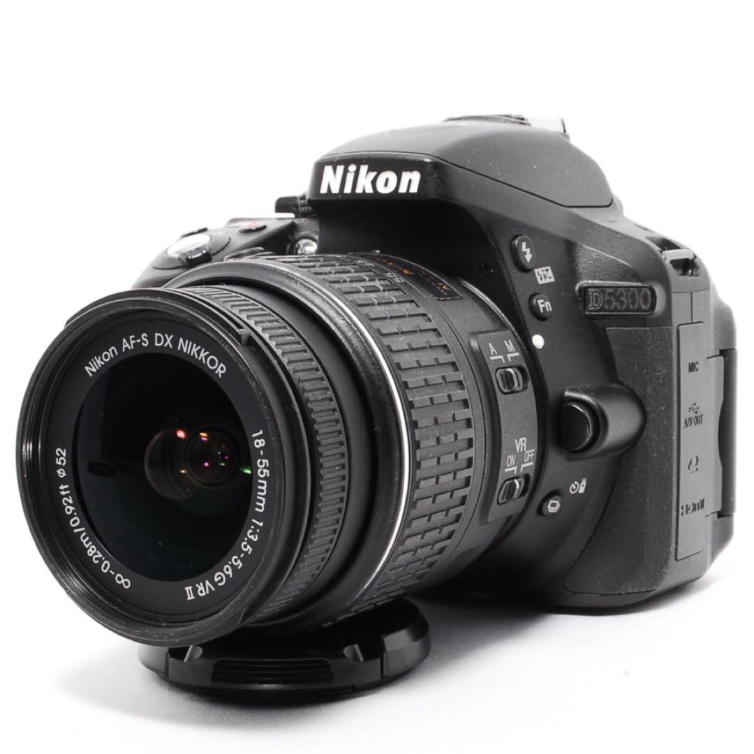 シャッター数少なめ◆WiFi◆Nikon D5300◆一眼レフカメラ◆すぐ使える