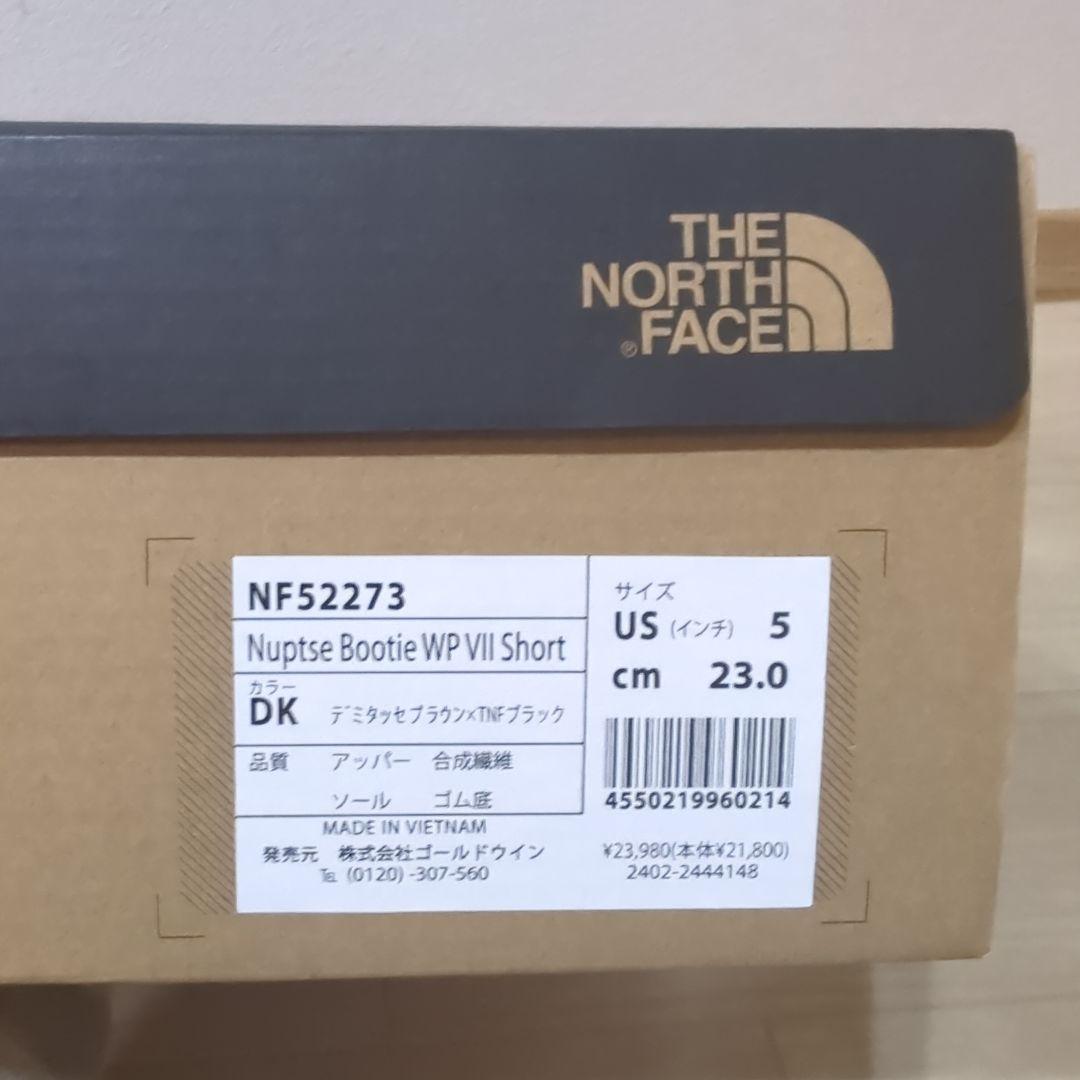 THE NORTH FACE ヌプシ ウォータープルーフ VII　23cm