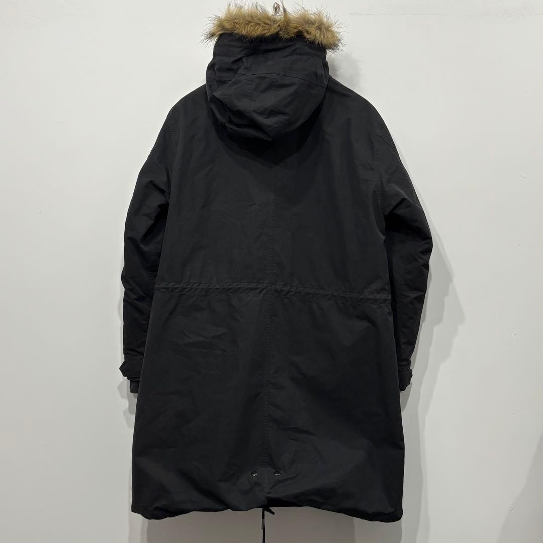 FRED PERRY プリマロフト ライナー モッズコート L ブラック ダウン