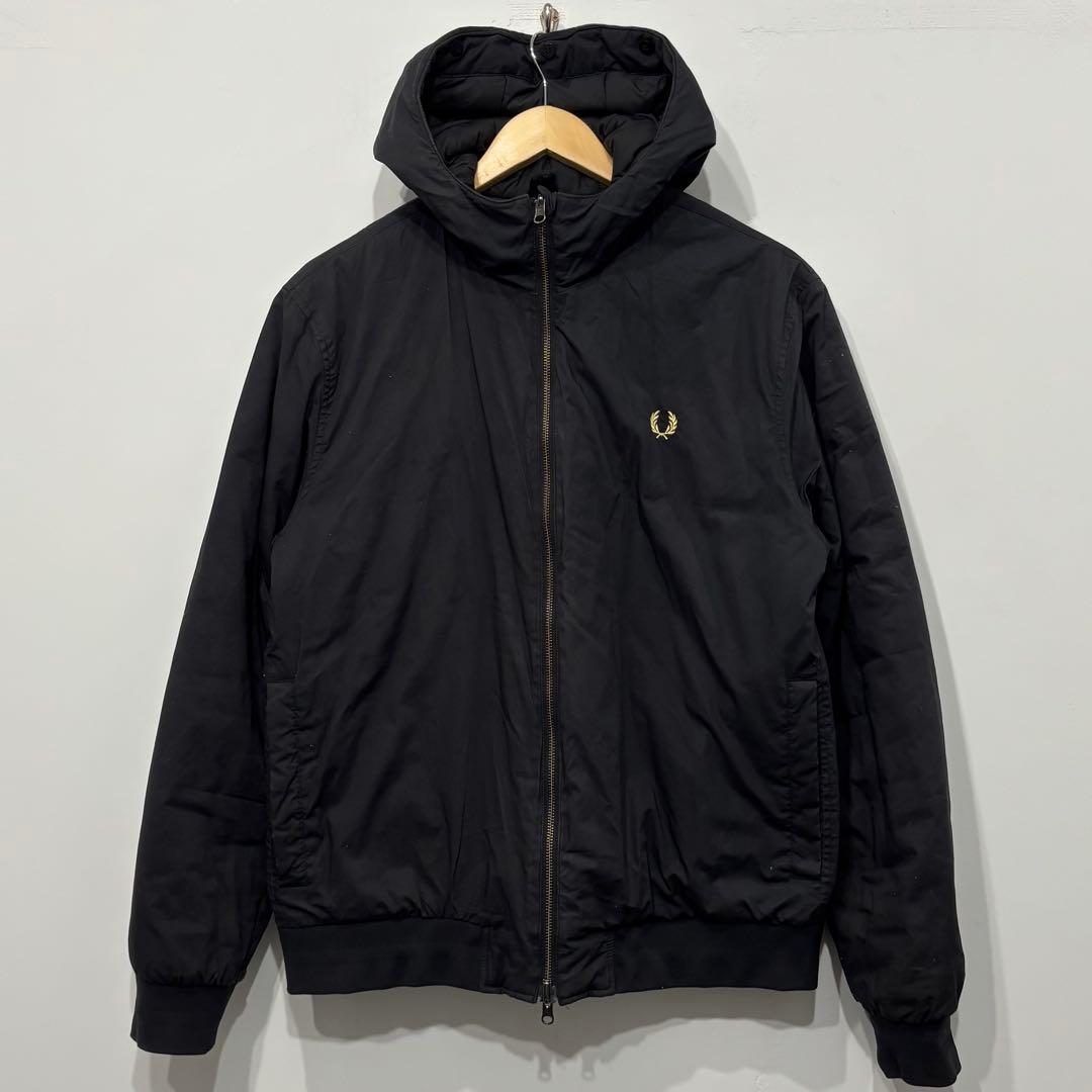 FRED PERRY プリマロフト ライナー モッズコート L ブラック ダウン