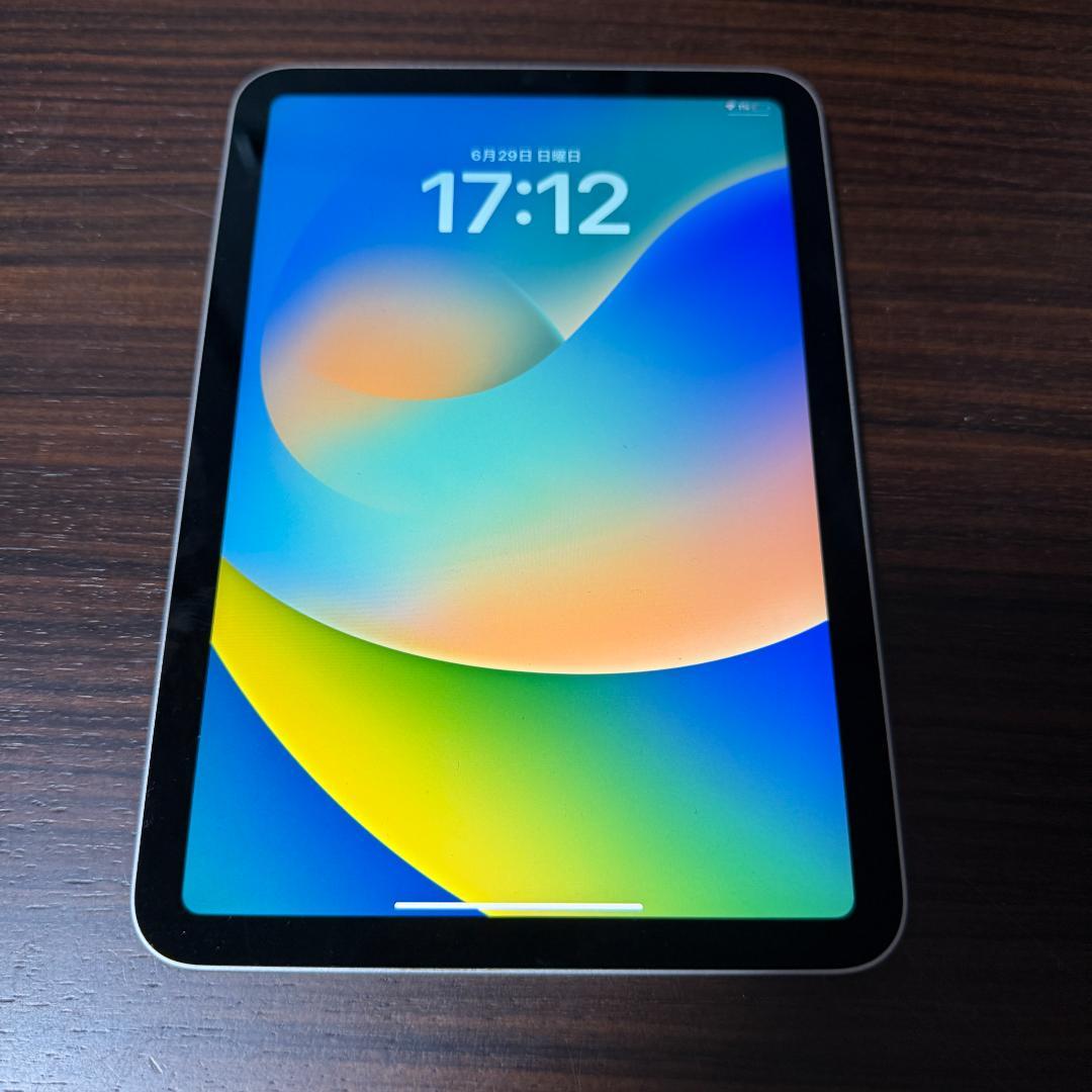 【バッテリー残量100％】iPad mini 第6世代 スターライト 256GB