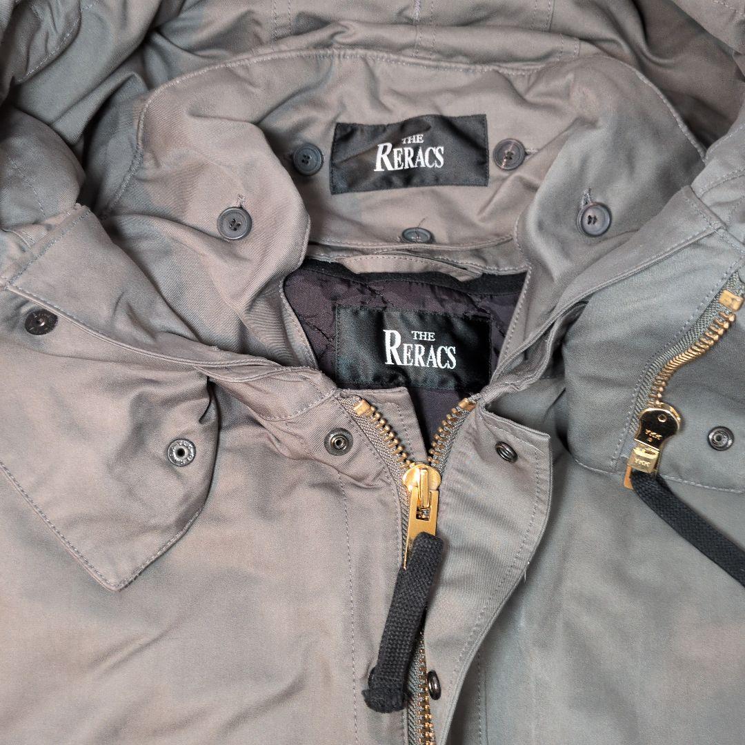 【美品】【THE RERACS】ボアライナー付き モッズコート　サイズ38